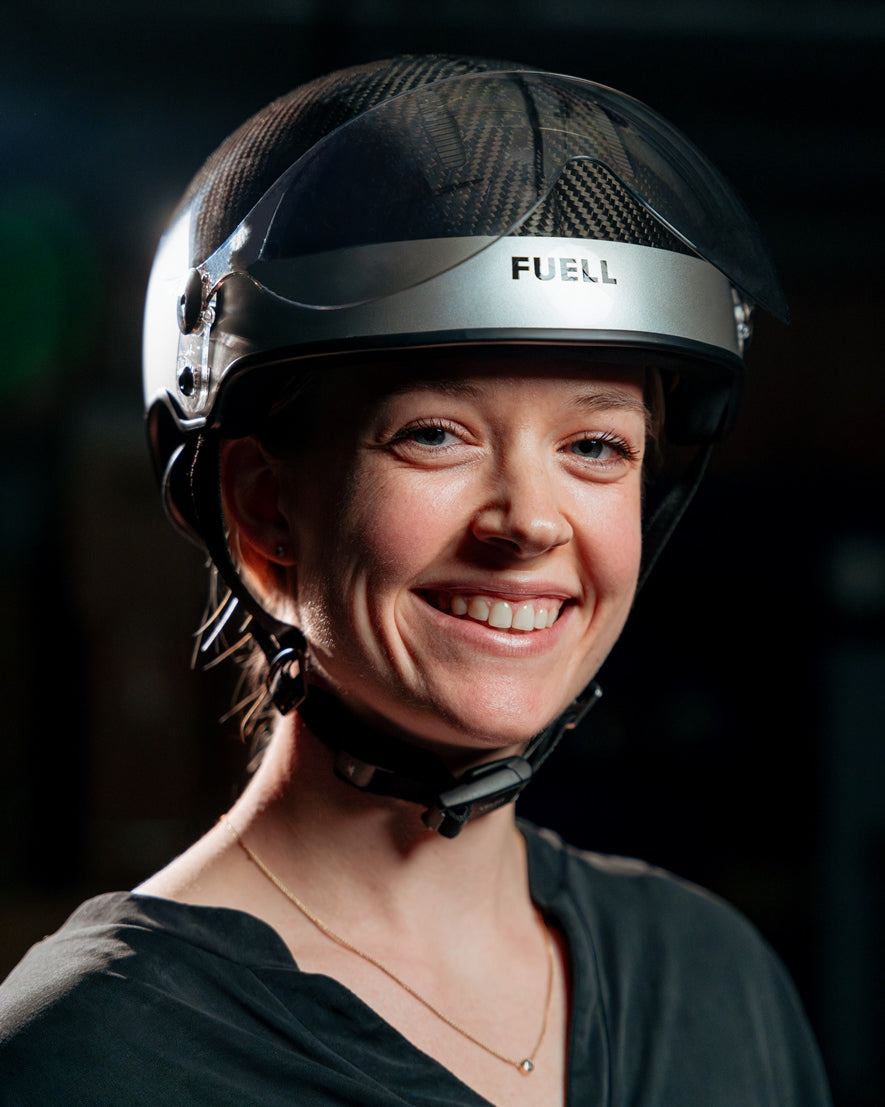 FUELL x VELDT Carbon E-bike helmet - JET
