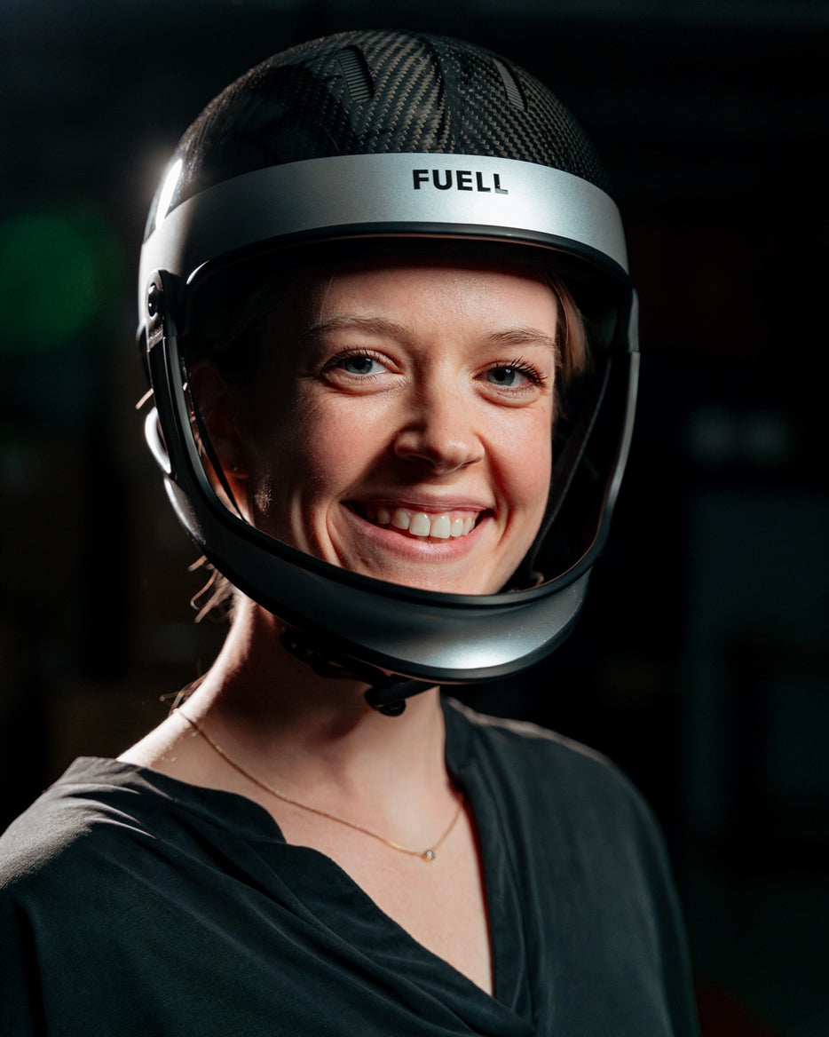 FUELL x VELDT Carbon E-bike helmet - FULL FACE