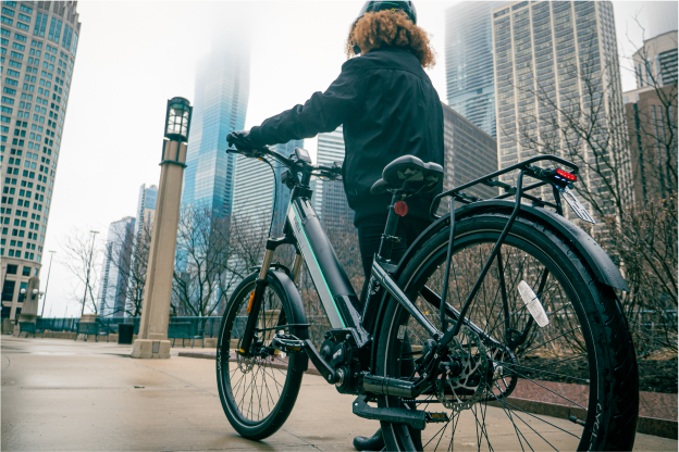 Flluid-3 / 3S: Ultra-Long Range Step-Through E-bike