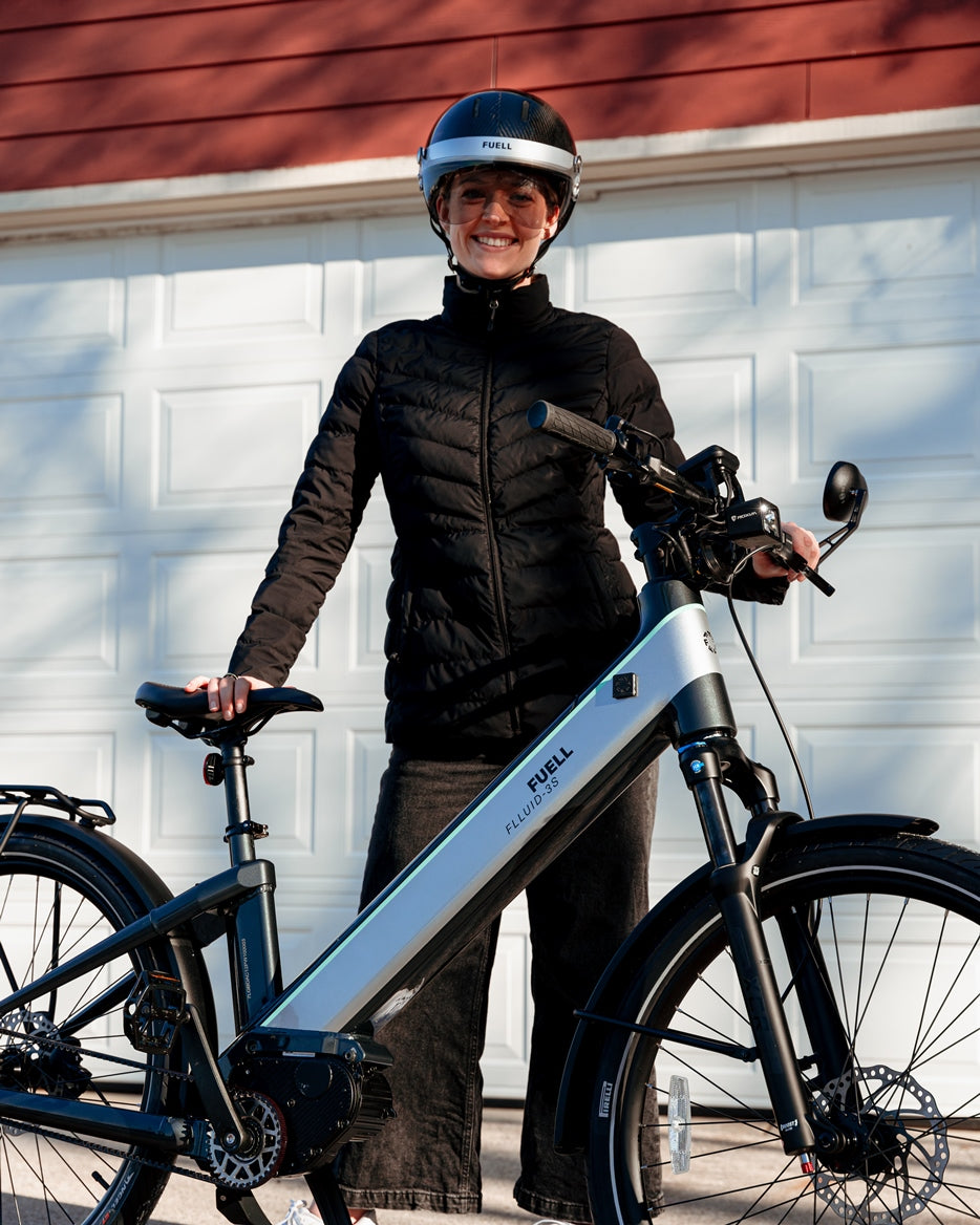 FUELL x VELDT Carbon E-bike helmet - JET