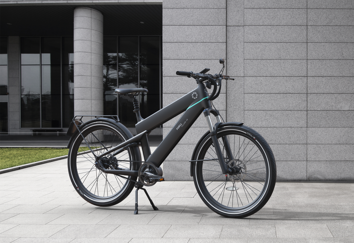 Flluid ebike by Fuell in Dark Grey Color