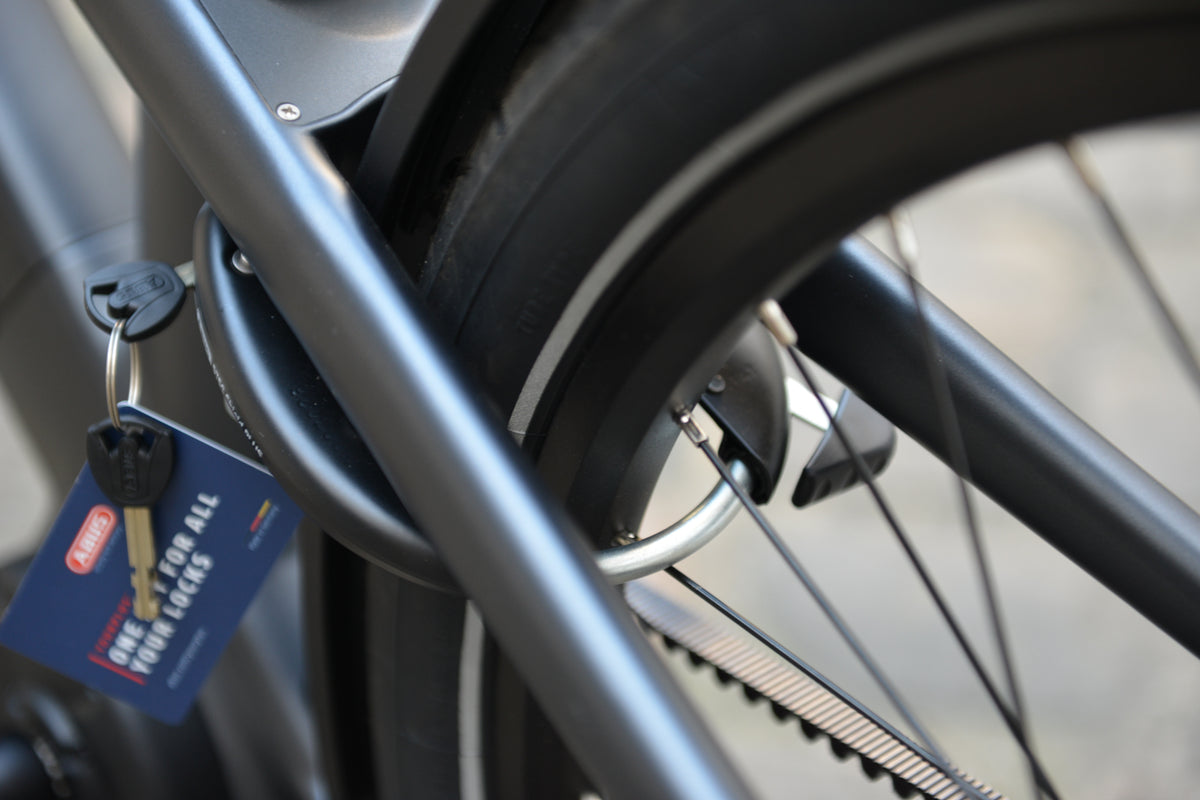 Lock of Flluid ebike